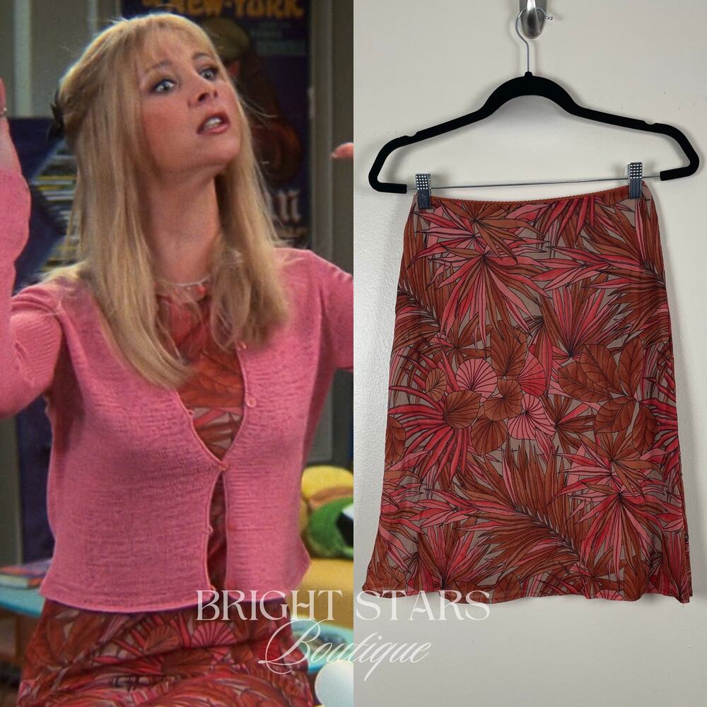 Rare Vintage Patterned Skirt ALT ASO Phoebe Buffay Friends Christina Aguilera - Picture 4 of 6